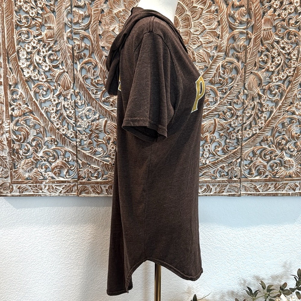 Majestic Threads San Diego Padres Fernando Tatis Jr. Brown T-shirt Mini Dress - Picture 4 of 13